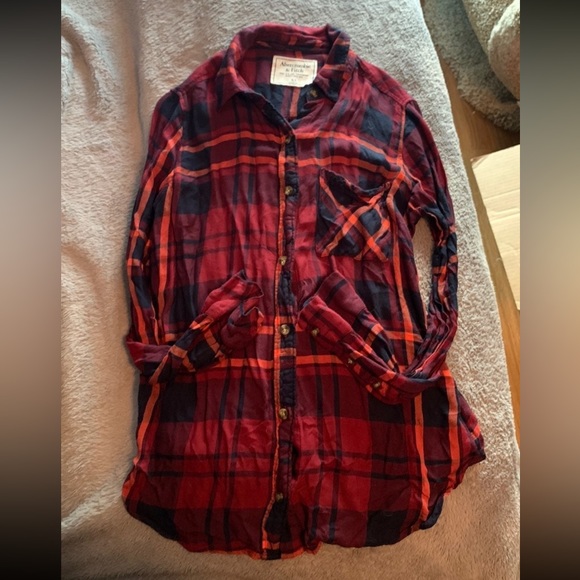 Abercrombie & Fitch Tops - Abercrombie & Fitch Flannel
